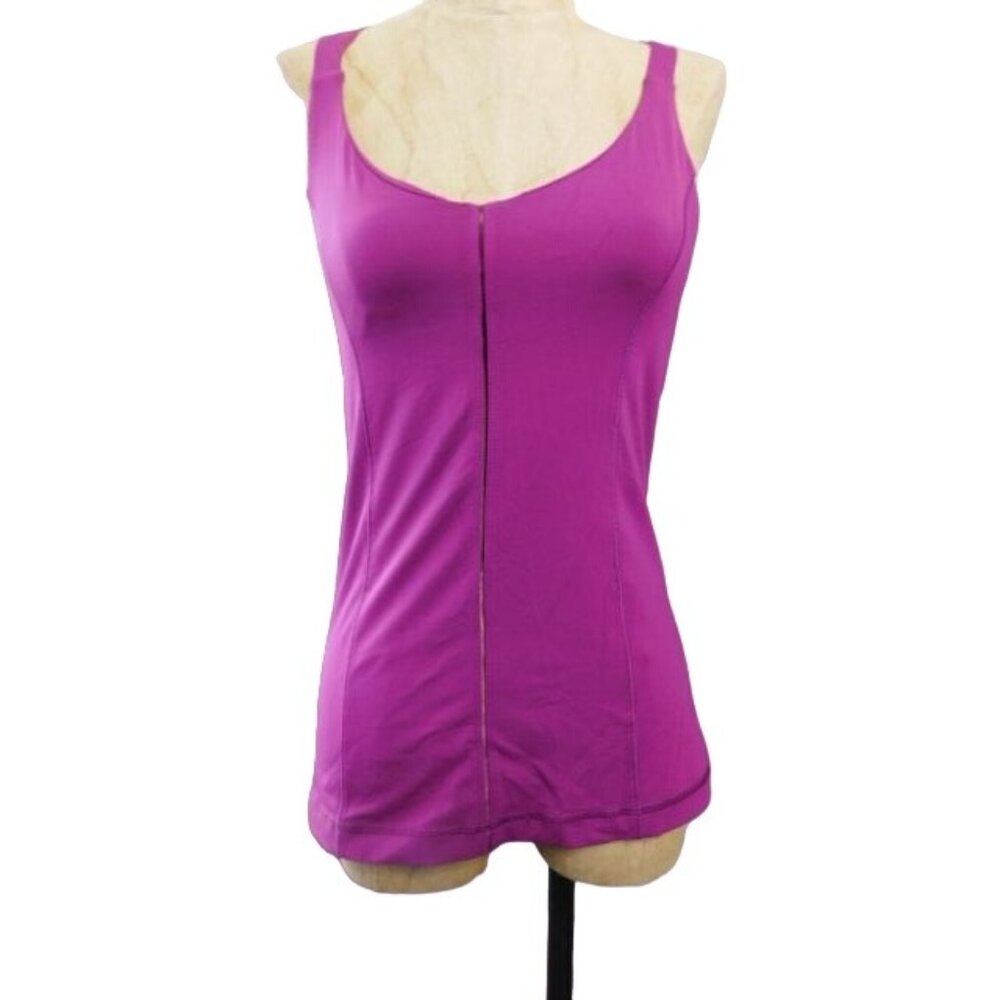 Lululemon Size 6 strappy Athletic Workout Fitness Sporty Top - Picture 1 of 3